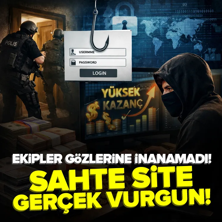 Sahte internet sitesiyle 2,3 milyarlık vurgun