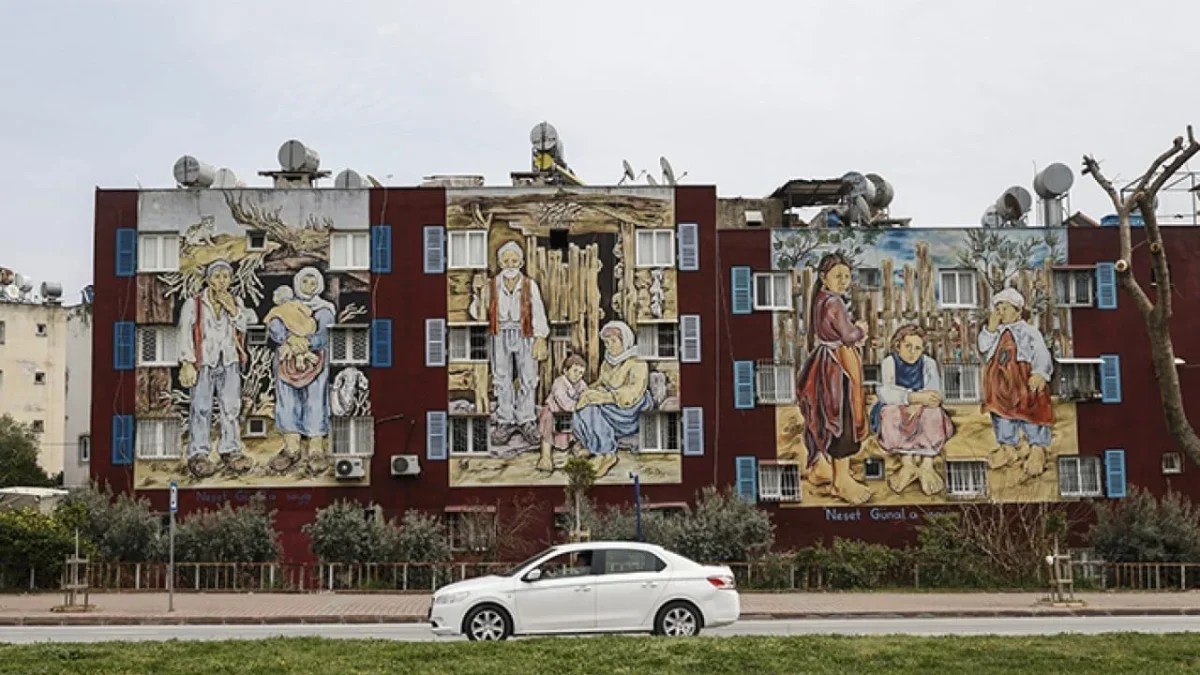 Mahallelerdeki "resimli binalar