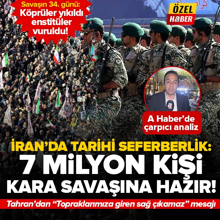 Tahran yönetimi, halkın seferberlik ruhunu gözler önüne seren bir kampanya başlattı