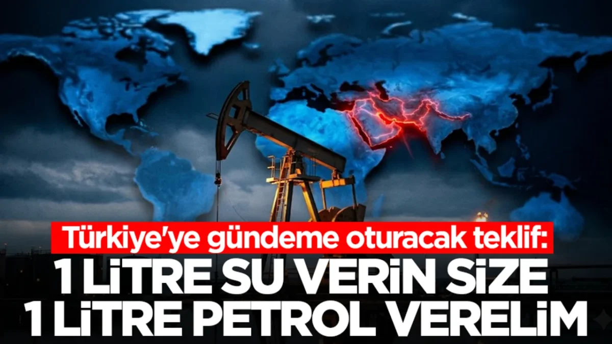 Türkiye'de denize karışan suları İran'a yönlendirelim