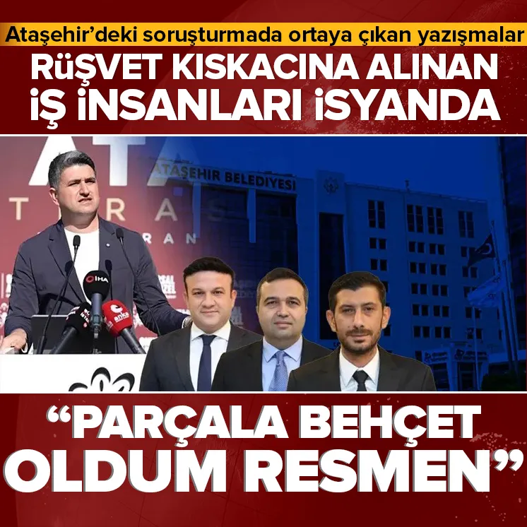 Ataşehir Belediyesi rüşvet soruşturmasında