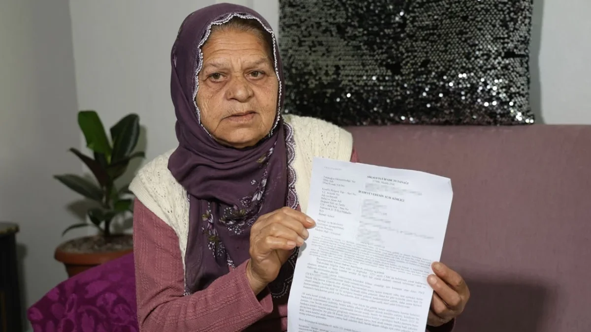 Adana’da yaşayan 65 yaşındaki Şenel Karabulut