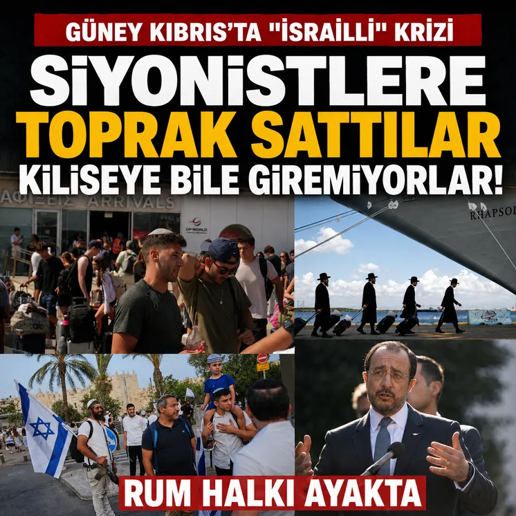 Güney Kıbrıs'ta İsrail pişmanlığı