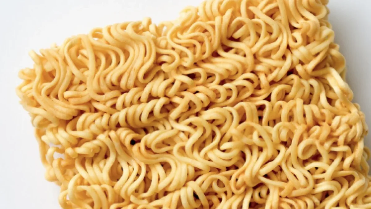 Noodle ürünlerine dikkat