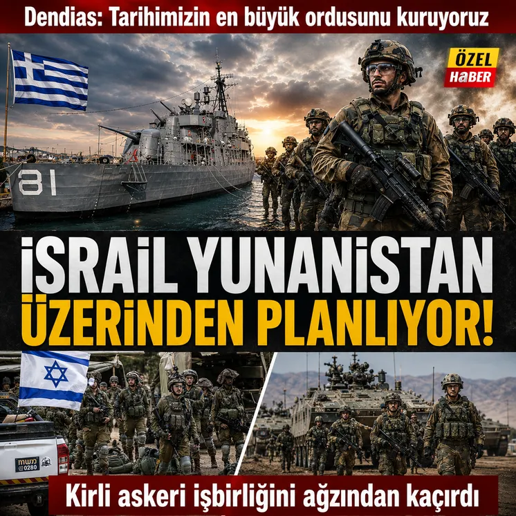 İsrail Yunanistan üzerinden planlıyor
