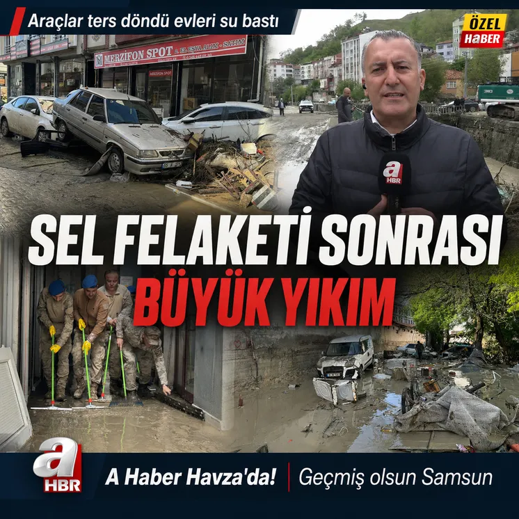 Samsun'un Havza ilçesinde