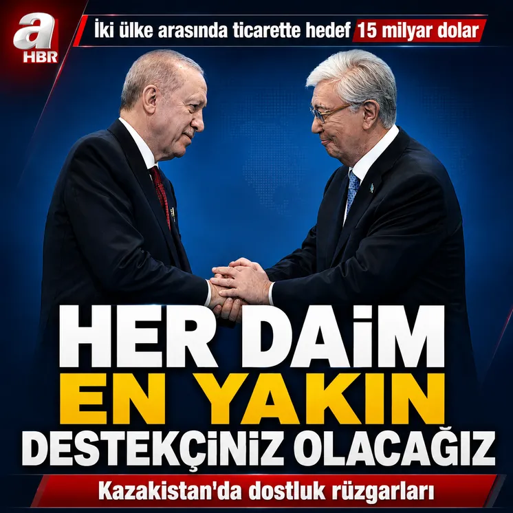 Başkan Erdoğan Kazakistan'da