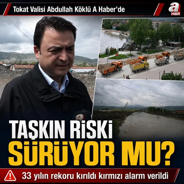 Tokat ve Amasya'de doğal afet