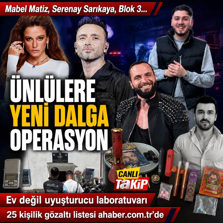 &Uuml;nl&uuml;lere uyuşturucu operasyonunda yeni dalga