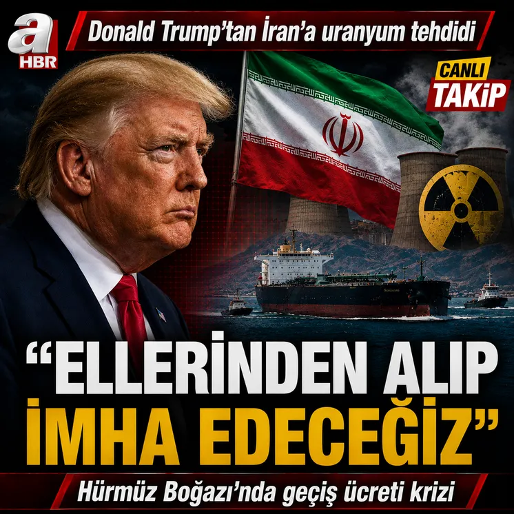 Trump: İran'ın elindeki uranyumu imha edeceğiz