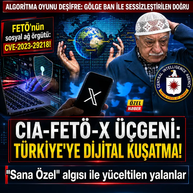 FET&Ouml;-CIA'in yeni sahası X