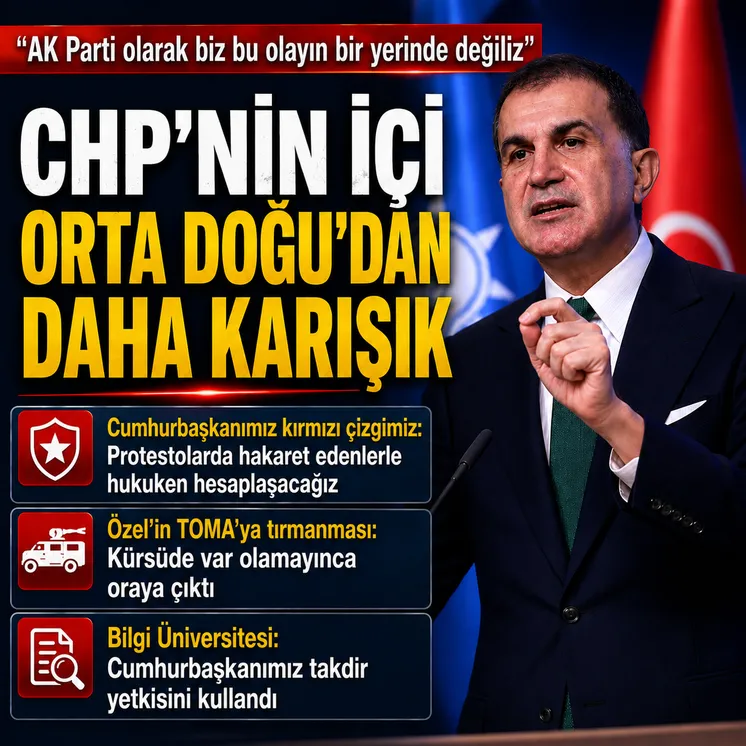 AK Parti S&ouml;zc&uuml;s&uuml; &Ouml;mer &Ccedil;elik