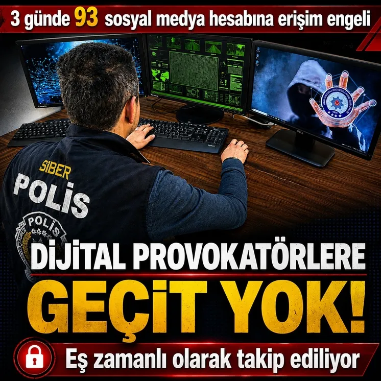 Dijital provokat&ouml;rlere ge&ccedil;it yok