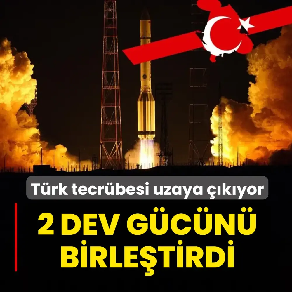 T&uuml;rk tecr&uuml;besi uzaya &ccedil;ıkıyor