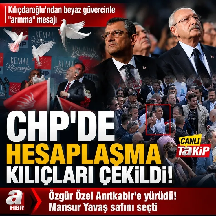 CHP'de kılı&ccedil;lar &ccedil;ekildi