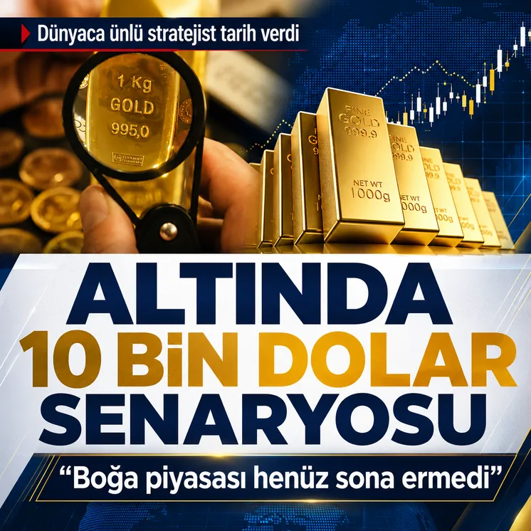 Ons altın 10 bin doları g&ouml;rebilir