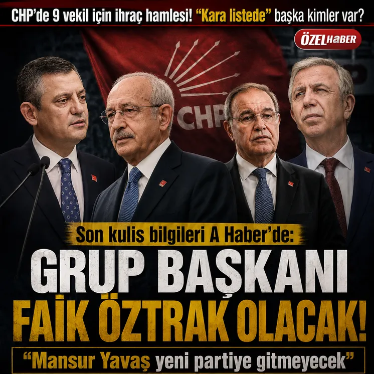 CHP Genel Merkezi'nde 9 milletvekilinin ihra&ccedil; istemiyle Y&uuml;ksek Disiplin Kurulu'na sevk edildi