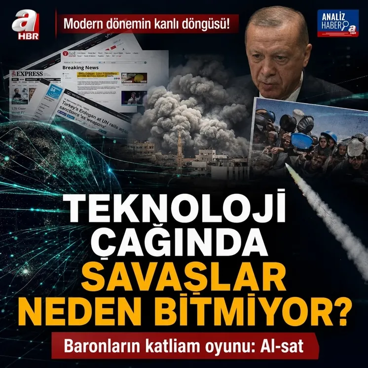 Teknoloji &ccedil;ağında savaşlar neden bitmiyor?