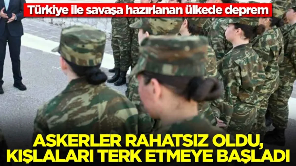 Yunanistan'da asker krizi