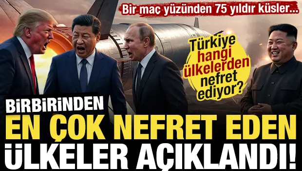 T&uuml;rkiye ilk sırada
