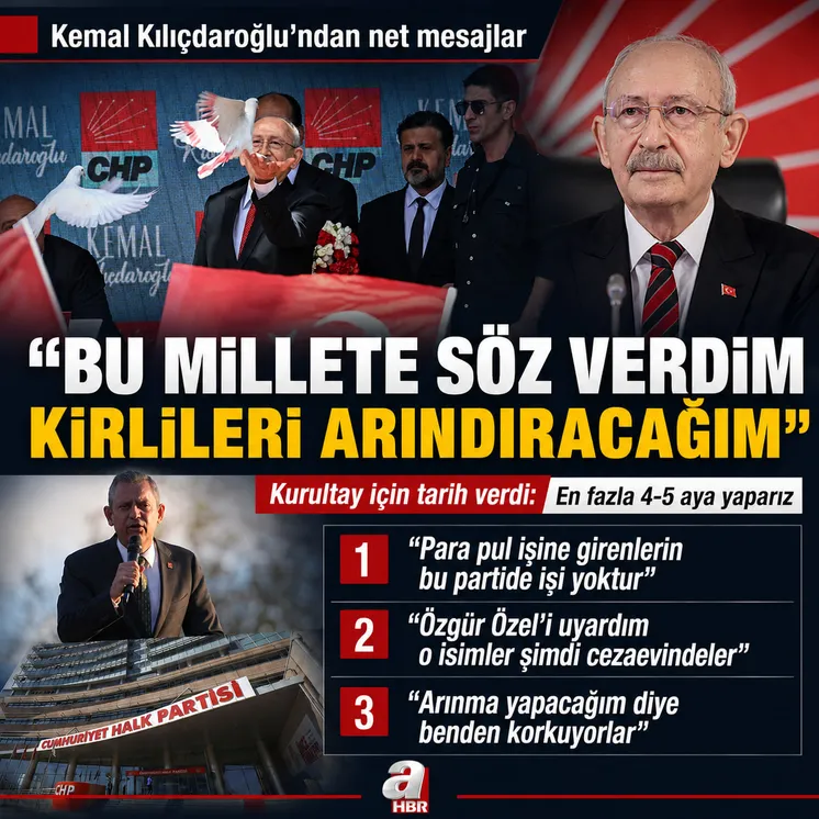 Kemal Kılı&ccedil;daroğlu'ndan a&ccedil;ık mesaj