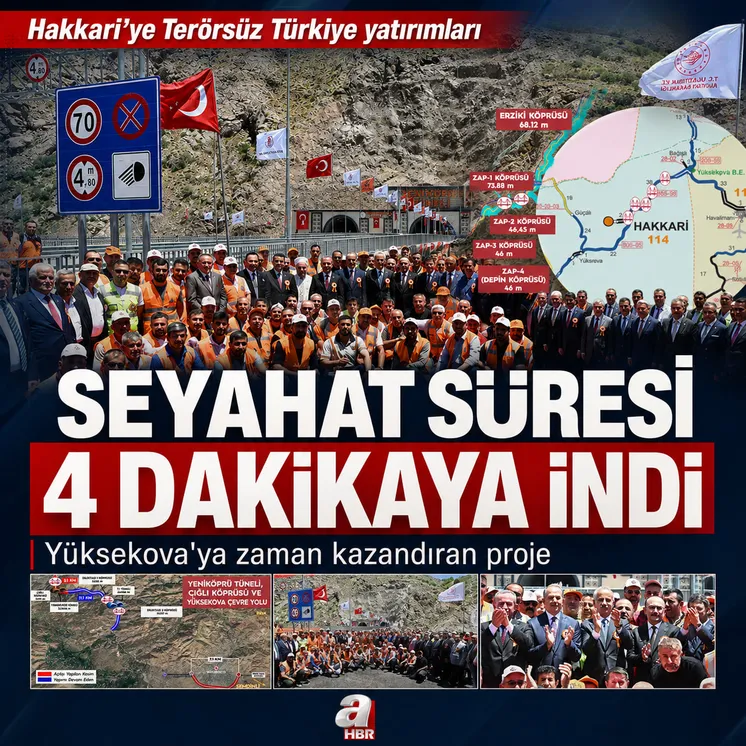 Hakkari&rsquo;ye Ter&ouml;rs&uuml;z T&uuml;rkiye yatırımları