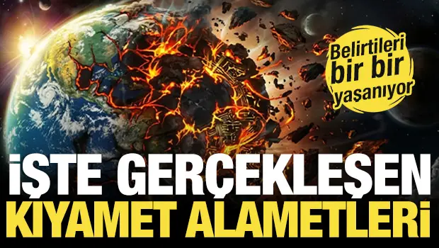 Dünyanın son zamanlarda büyük bir kaosun içinde olması insanlara kıyametin yaklaştığını düşündürttü