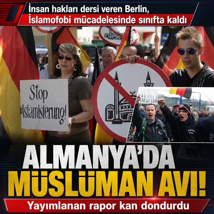 Almanya'da günde ortalama 11 Müslüman karşıtı vaka meydana geliyor