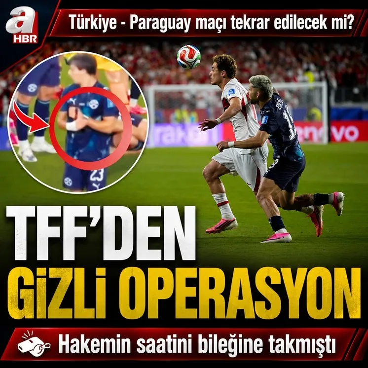 TFF'den gizli operasyon