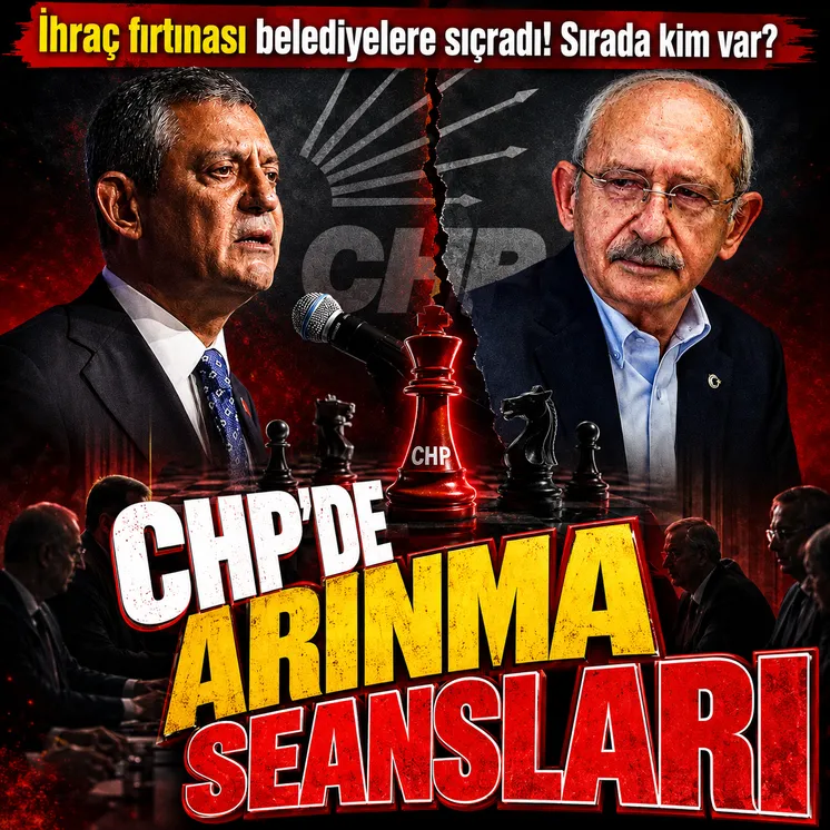 İhraç fırtınası belediyelere sıçradı