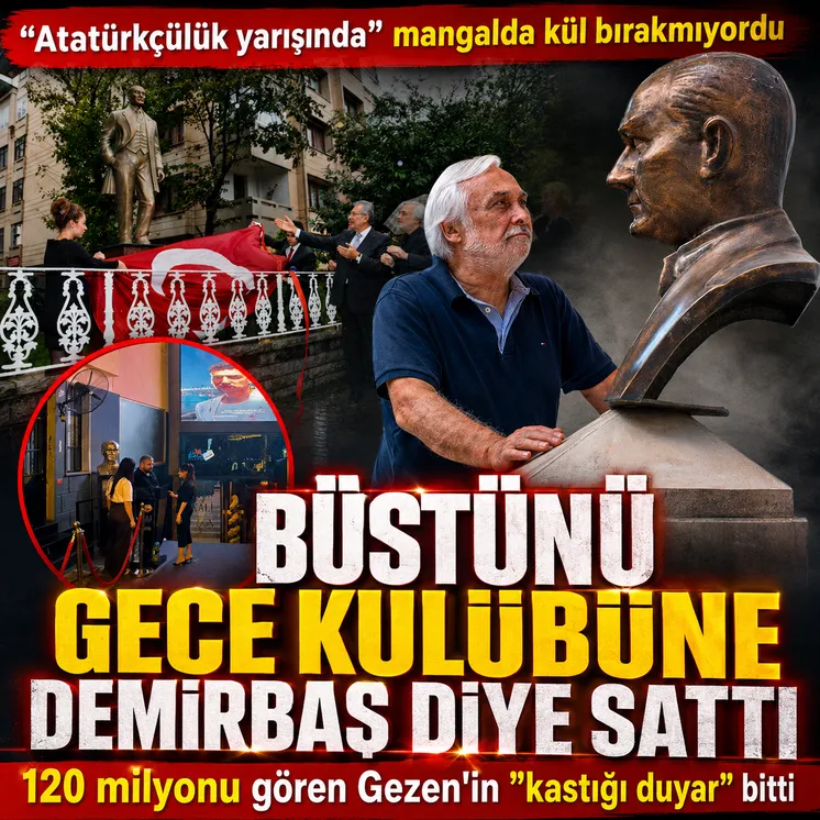 Tiyatro sanatçısı Gezen, Atatürk'ü sevmeyen kişilerin yüzde 90'ının fiziki olarak çok çirkin olduğunu ifade etmişti