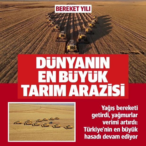 Dünyanın tek parça halindeki en büyük tarım arazisi
