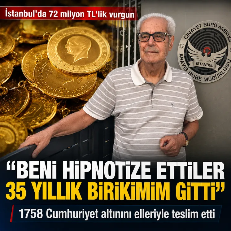 "Eşimle birlikte yıllardır biriktirdiğimiz her şeyi çaldılar. Adeta beni hipnotize etmişlerdi