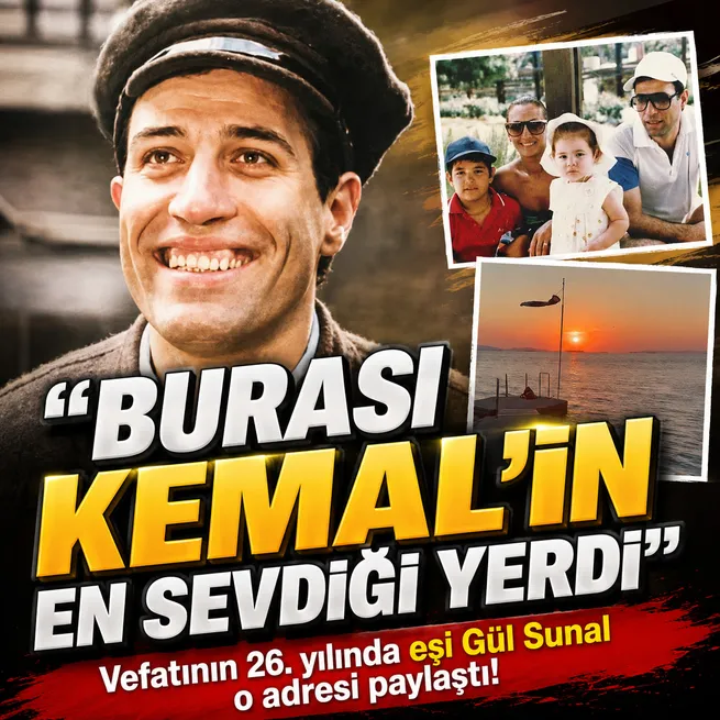 Vefatının 26. yılında eşi Gül Sunal o adresi paylaştı