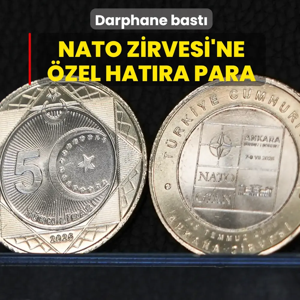 NATO Zirvesi'ne özel hatıra para
