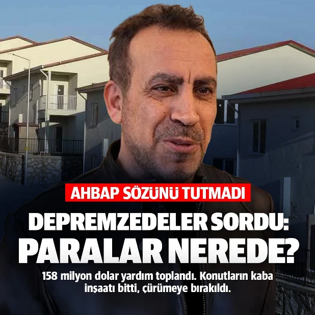 Ahbap Derneği ev sözünü tutmadı