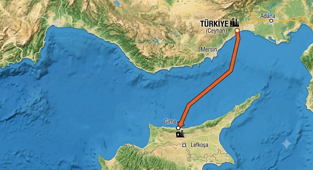 Türkiye'den KKTC'ye doğal gaz hattı kuruluyor