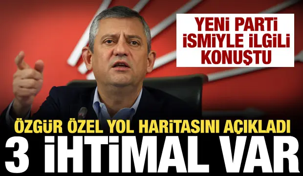 Özgür Özel'den yeni parti iddialarına ilk yanıt