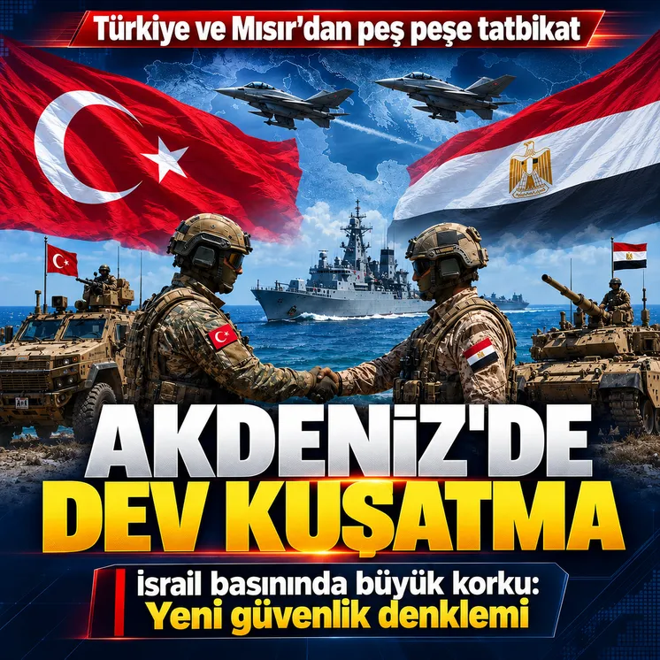 Türkiye-Mısır askeri tatbikatları