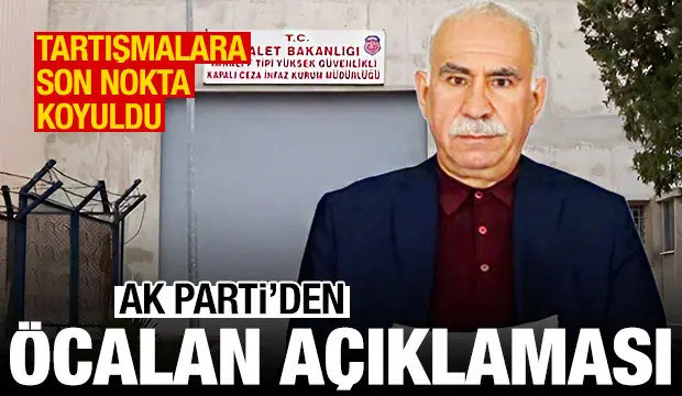 AK Parti kaynaklarından Öcalan açıklaması