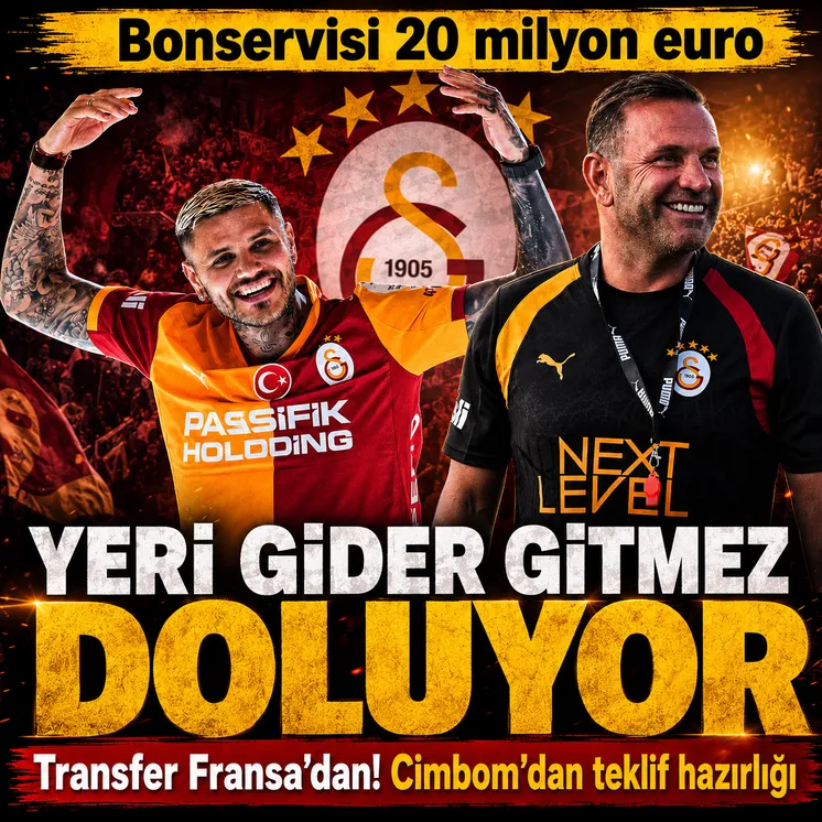 Galatasaray forvet transferini bitiriyor