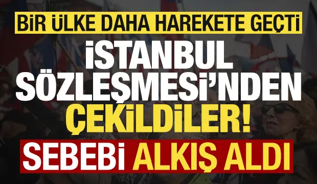 Türkiye 2021'de İstanbul Sözleşmesi'nden çekilmişti