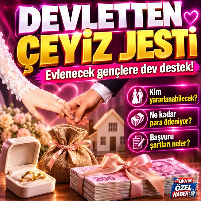Ülkemizde evlenecek gençlere pek çok destek sağlanıyor