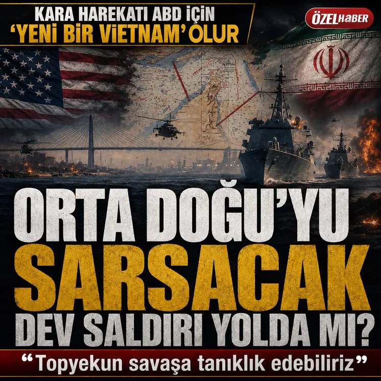 Orta Doğu'yu sarsacak dev saldırı yolda