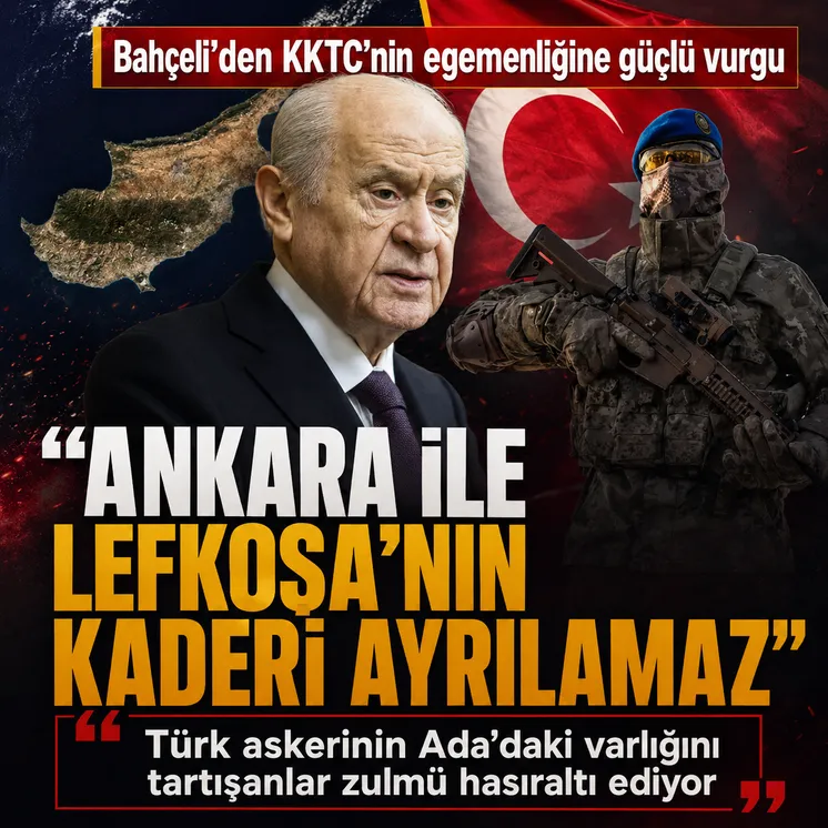 Bahçeli’den Kıbrıs mesajı