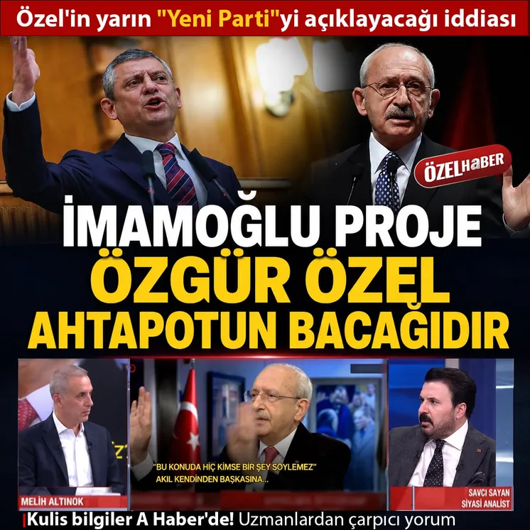 İmamoğlu'nun CHP'ye katılım sürecinin "planlı bir proje"