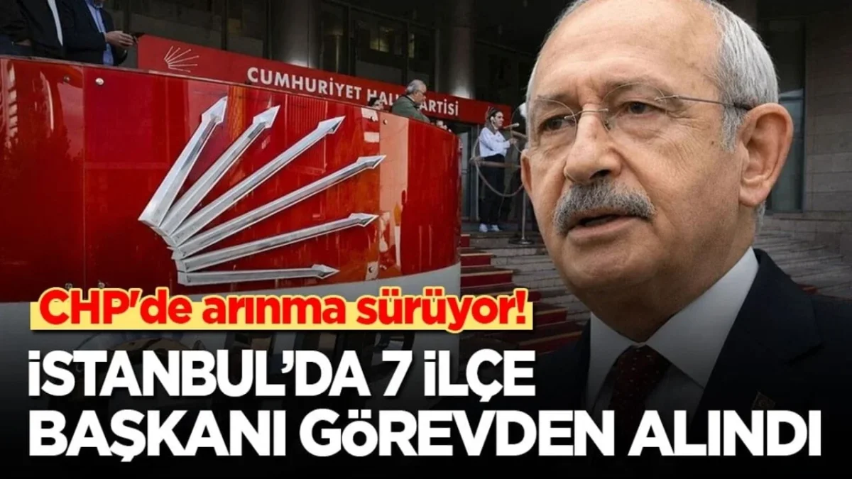 CHP'de arınma sürüyor