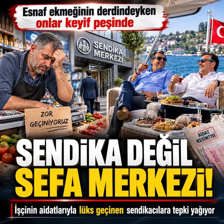 Üye aidatları ile saltanat yaşıyorlar