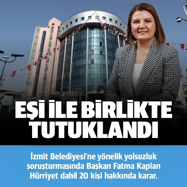 İzmit Belediye Başkanı Fatma Kaplan Hürriyet