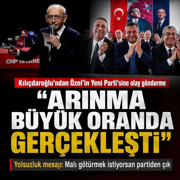 Kılıçdaroğlu'ndan Özgür Özel'e olay gönderme